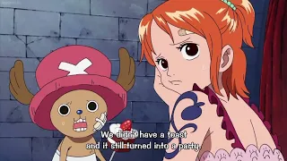 ONE PIECE - Chopper being cute from eating cake🍰