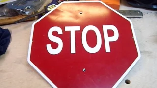 Crafting with Tetsubo: STOP Sign Buckler