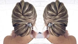 НИЗКИЙ ТЕКСТУРНЫЙ ЭКСПРЕСС ПУЧОК | EASY ROMANTIC UPDO TUTORIAL