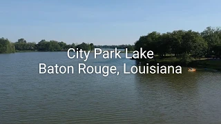 DJI Spark over City Park Lake, Baton Rouge Louisiana