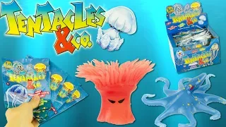 TENTACLES & CO Boite Complète 20 Pochettes Surprise Pieuvres Meduses Altaya Jouets Toy Review