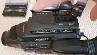 UC2000 8mm VIDEO CAMCORDER - automatic ejecting problem