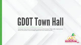 Live in Peachtree City? Watch This Town Hall for Road Project Updates!