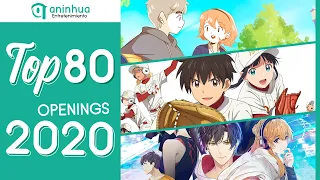 Top 80 Anime, Donghua & Aenimeisyeon Openings 2020