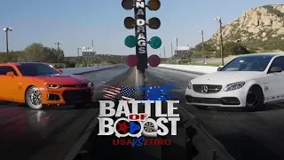 1,000HP Camaro ZL1 vs 750HP C63 AMG! The Verdict is Out!