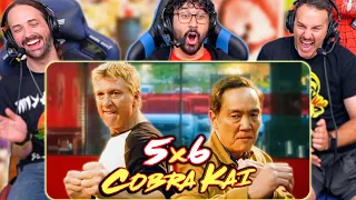 COBRA KAI 5x6 REACTION!! Season 5, Episode 6 Breakdown & Review "Ouroboros" | Easter Eggs