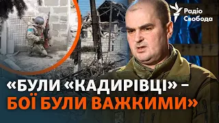 Кадри боїв за Мар'їнку від прикордонника | «Кадирівці», порятунок командира і гарячі точки: інтерв'ю