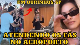 Gusttavo Lima ATENDE os FÃS no Aeroporto de Ourinhos-SP e Andressa Suita Junto do MARIDO na academia