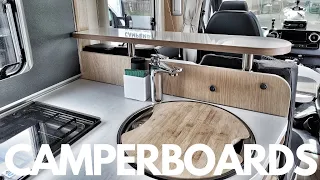 Camperboards - Ablagelösungen für (fast) alle Wohnmobile 👍👍👍