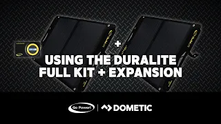 Using the Go Power! DuraLite 100 watt solar kit and expansion