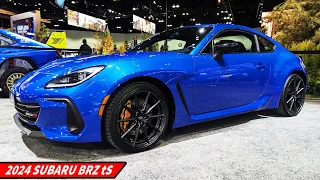 *HANDS ON* The 2024 Subaru BRZ tS is an STi-Tuned Head Turner