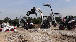 Bobcat tricks and skills! | Diggers and Dozers HD