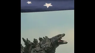 THE ALL MIGHTY  GODZILLA ROAR | stop motion by MysX