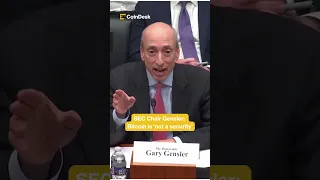 Gary Gensler "Bitcoin doesn't pass the Howey test"