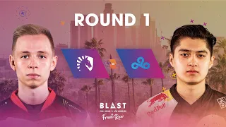 BLAST Pro Series Los Angeles 2019 - Front Row - Round 1 - Team Liquid vs. Cloud9