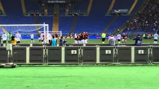 Roma-Atalanta 1-1              Rigore e goal di Totti     19-04-2015