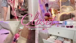 🌸Organizando el closet🪞me cansé :)