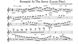 Stompin' At The Savoy - Lucas Pino (Bb Transcription)