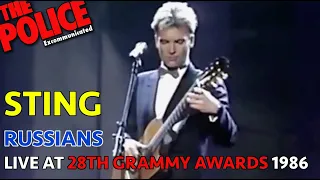STING - RUSSIANS (LIVE AT 28TH GRAMMY AWARDS 1986)