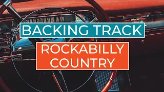 Country Rockabilly Backing Track | Guitar Jam in E
