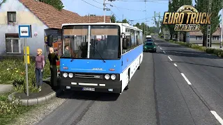 Euro Truck Simulator 2 [PC] Ikarus MOD 🚚 #01 🔊 "Vidd el innen ezt az öreg vasat!"