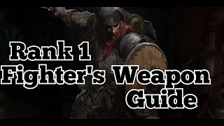 Dark and Darker - Rank 1 Fighter's Comprehensive Weapon Guide