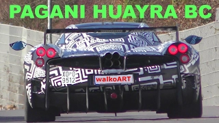 WOW! Original V12 SOUND PAGANI HUAYRA BC Mercedes-AMG 2017 Erlkönig - prototype in Affalterbach