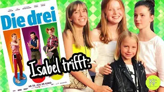 Isabel trifft Die drei !!! |  Interview zum Kinofilm und Premiere in Köln | Kleine Familienwelt