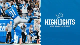 Kerby Joseph's multi-interception afternoon against the Packers | Week 9 Highlights