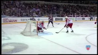 Vityaz @ Dinamo Riga 09/25/2014 Highlights / Динамо Рига - Витязь 0:1ШБ