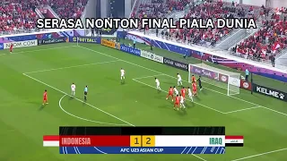 🔴LAGA HIDUP MATI ~ TIMNAS INDONESIA U23 VS IRAK ~ TEMPAT KETIGA PIALA ASIA U23 2024 LIVE DI TV INI