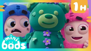 Pogo's Teddy Bear Panic 🧸 | New Minibods Cartoons🌈 | Kids Videos | Moonbug Kids After School Club