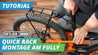 Ortlieb QuickRack - Gepäckträger für Montage am eMTB Fully | Elektrofahrrad24.de