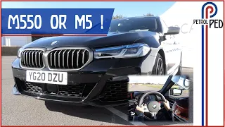 Is the New BMW M550i as good as the M5 Comp ?