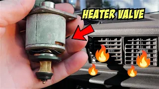 How to fix Heat in Classic BMW || Blow Hot Air BMW Heater E30 E28 E24 E23 E21 1980-1990