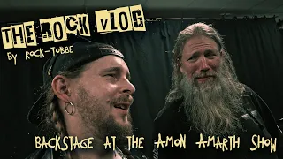 The Rock Vlog - Backstage at the Amon Amarth show in Stockholm 2022