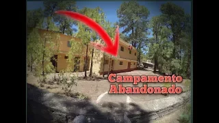 Aparece el GUARDA - Exploro SOLO un Centro de Salud ABANDONADO en UN CAMPING - Lugares Abandonados