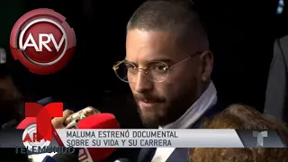 Maluma promovió su documental en México | Al Rojo Vivo | Telemundo