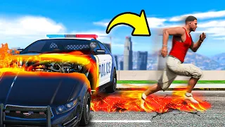 GTA 5 Mas a CADA PASSO = LAVA (Incrível)