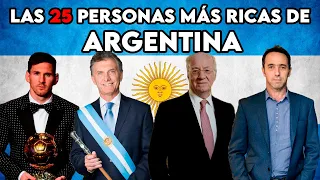 TOP 25 RICHEST PEOPLE IN ARGENTINA 2021