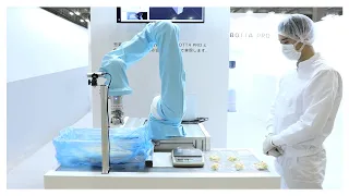 【FOOMA JAPAN 2023】A prepared food packaging system utilizing the COBOTTA PRO collaborative robot
