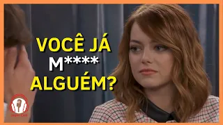 EMMA STONE FAZ PERGUNTAS PARA ANDREW GARFIELD | LEGENDADO