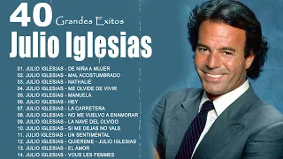 JULIO IGLESIAS MIX 40 SUPER ÉXITOS ROMÁNTICOS - MEJORES CANCIONES DE AMOR DE JULIO IGLESIAS