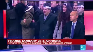 France january 2015 attacks: Historic verdicts announced in trial over islamist attacks