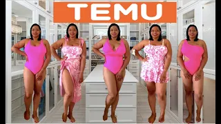 SWIMSUIT TRY ON HAUL | PRETTY IN PINK | TEMU SWIMSUIT