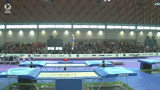 Will SHERIDAN (GBR) - 2022 junior European silver medallist, Trampoline