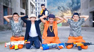 Superheroes Nerf: Team Seal X-Shot Nerf Guns Fight Against Criminal Group +More Stories