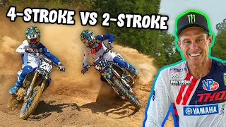 Factory YZ250F VS YZ250 Two Stroke!