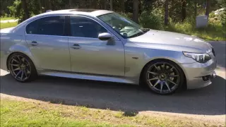 BMW E60 545I Sports mode  -V8 sound