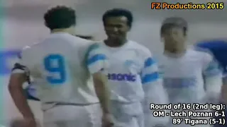 1990-1991 European Cup: Olympique De Marseille All Goals (Road to the Final)